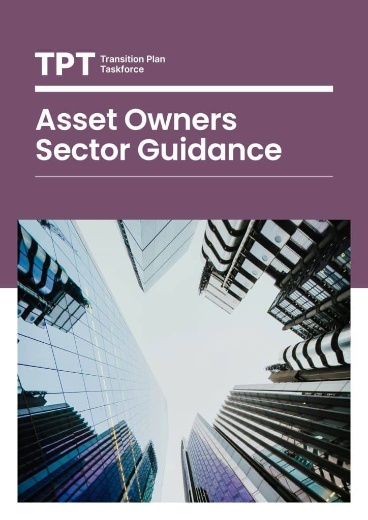 TPT. Asset owners sector guidance.