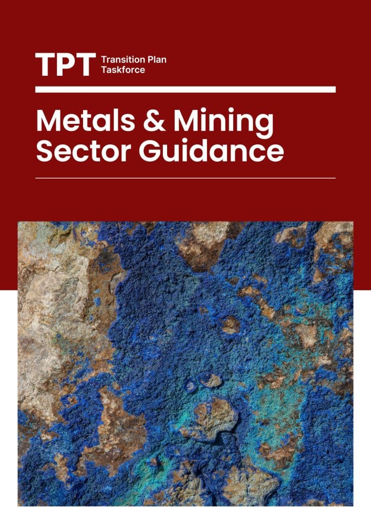 TPT. Metals and mining sector guidance.
